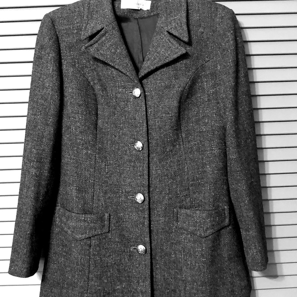 Vintage Young Pendleton Blazer Gray Heather 9-10